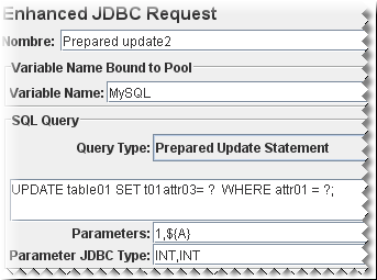 Enhanced JDBC Sampler Screenshoot